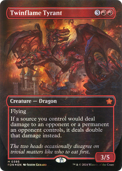 Twinflame Tyrant (0395) (Borderless) - Mana Foil