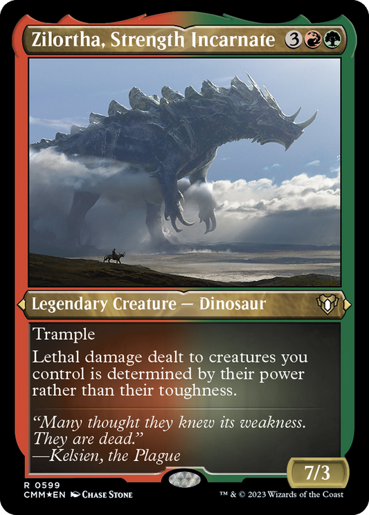 Zilortha, Strength Incarnate (0599) - Foil Etched