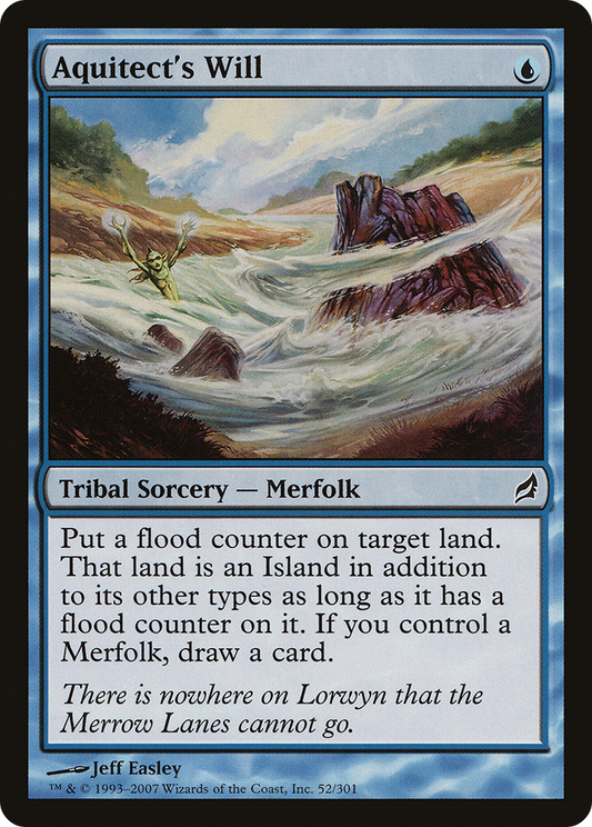 Aquitect's Will - Foil