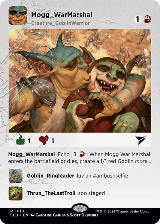 Mogg War Marshal (1618) (Showcase) - Rainbow Foil