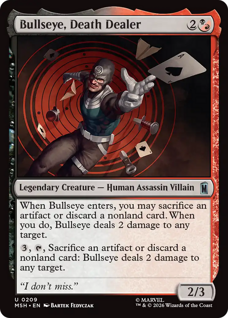 Bullseye, Death Dealer (MSH) - Foil