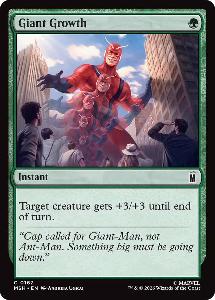 Giant Growth (MSH) - Foil