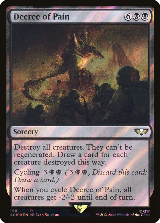 Decree of Pain - Surge Foil