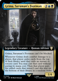 Grima, Saruman's Footman (0140) (Extended Art)