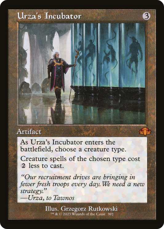 Urza's Incubator (392) (Retro Frame)