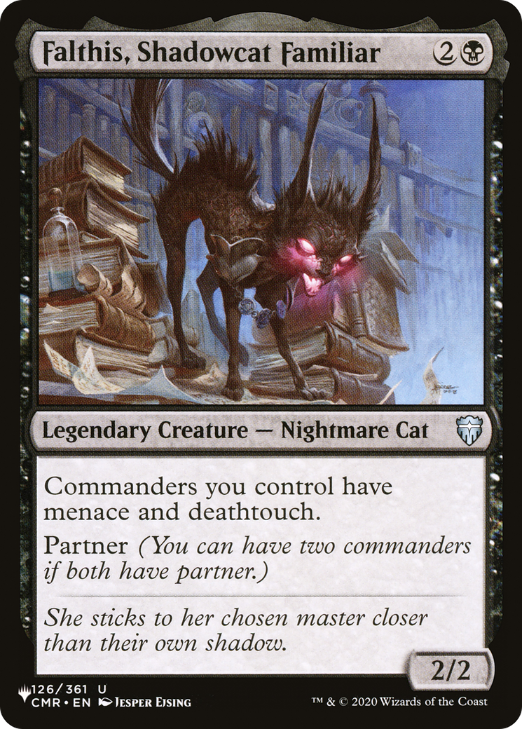 Falthis, Shadowcat Familiar (CMR-126) (PLST)