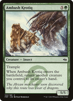 Ambush Krotiq - Foil