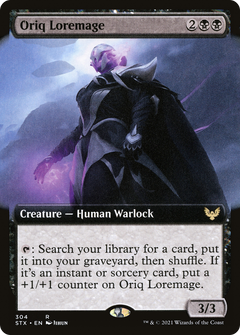 Oriq Loremage (304) (Extended Art) - Foil
