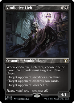 Vindictive Lich (0525) - Foil Etched