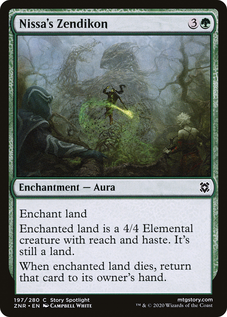 Nissa's Zendikon - Foil