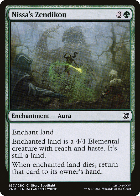 Nissa's Zendikon - Foil
