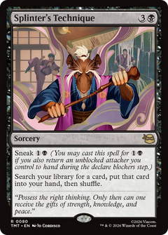 Splinter's Technique (TMT) - Foil