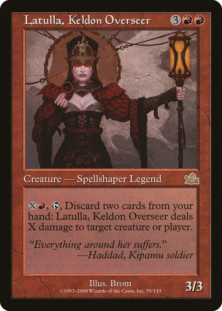Latulla, Keldon Overseer - Foil