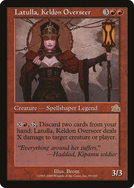 Latulla, Keldon Overseer - Foil