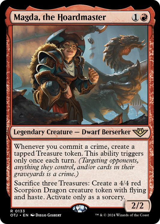 Magda, the Hoardmaster (0133) (Promo Pack) - Foil