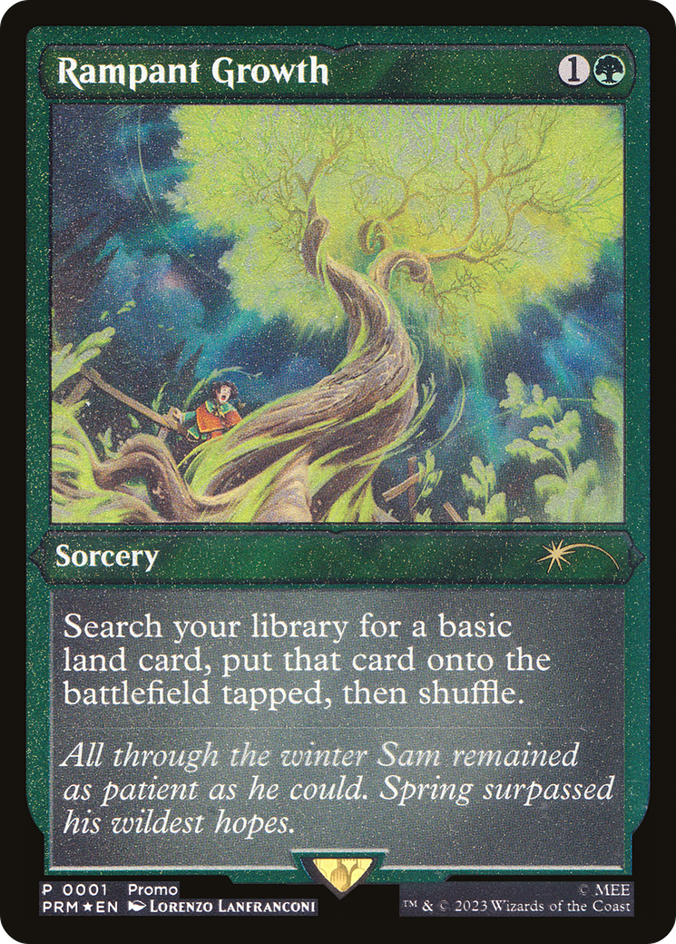 Rampant Growth (0001) - Foil Etched