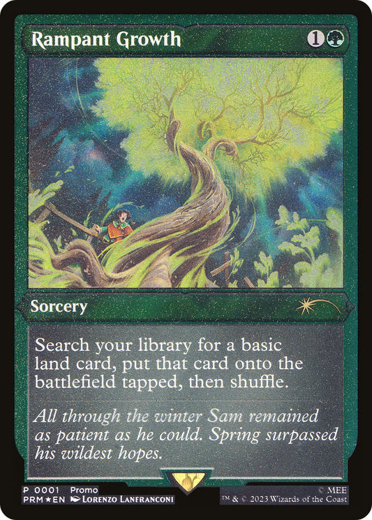 Rampant Growth (0001) - Foil Etched