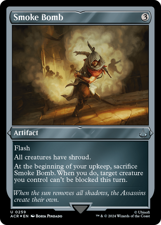 Smoke Bomb (0259) - Foil Etched