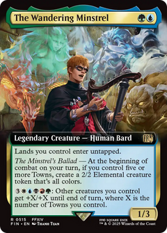 The Wandering Minstrel (0515) (Extended Art) - Foil