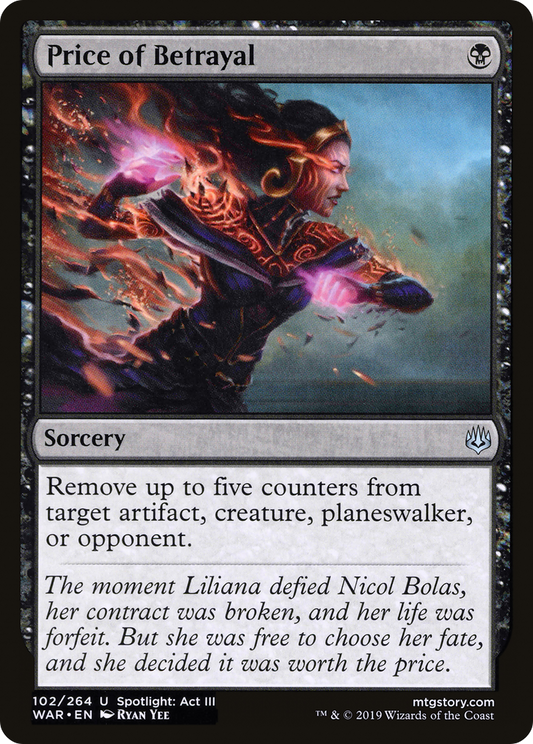 Price of Betrayal - Foil