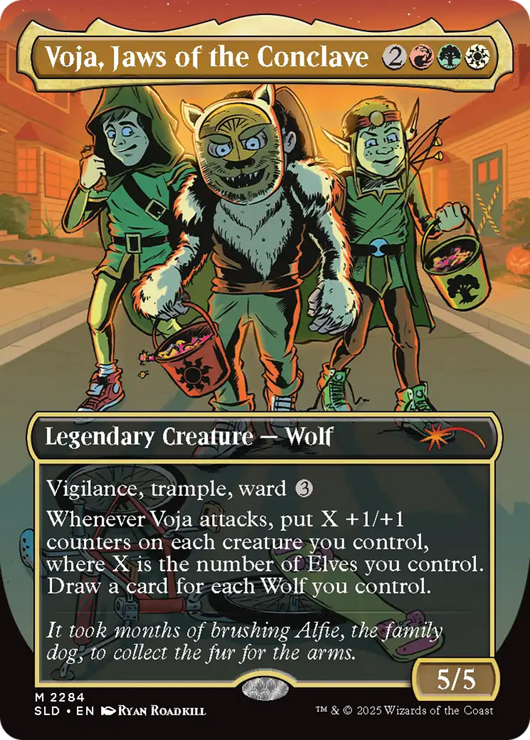 Voja, Jaws of the Conclave (2284) (Borderless) - Foil sld