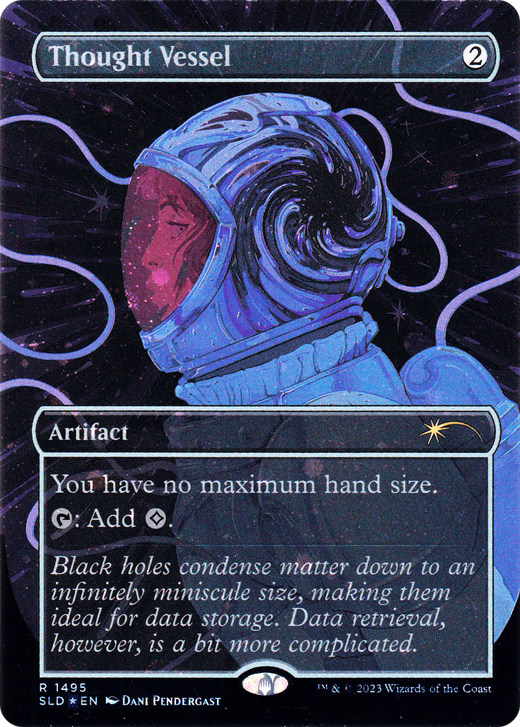 Thought Vessel (1495) (Borderless) - Galaxy Foil