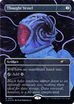 Thought Vessel (1495) (Borderless) - Galaxy Foil