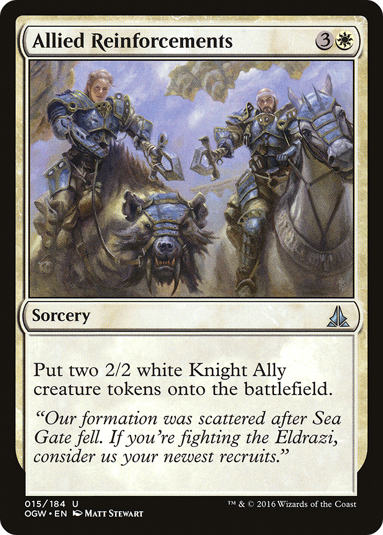 Allied Reinforcements - Foil