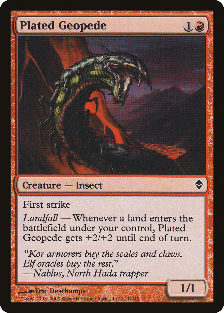 Plated Geopede - Foil