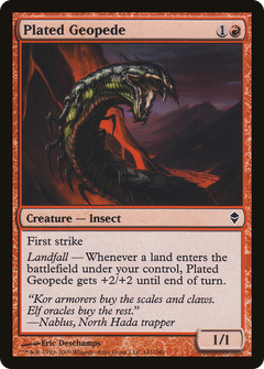 Plated Geopede - Foil