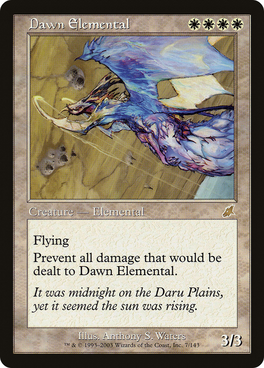 Dawn Elemental - Foil