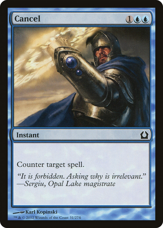 Cancel - Foil