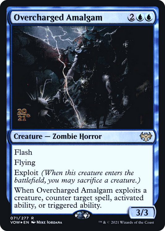 Overcharged Amalgam (071) (Prerelease) - Foil