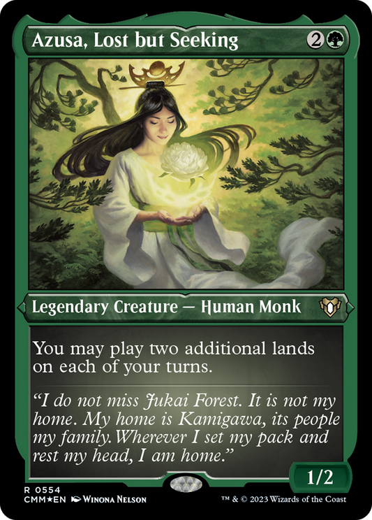 Azusa, Lost but Seeking (0554) - Foil Etched