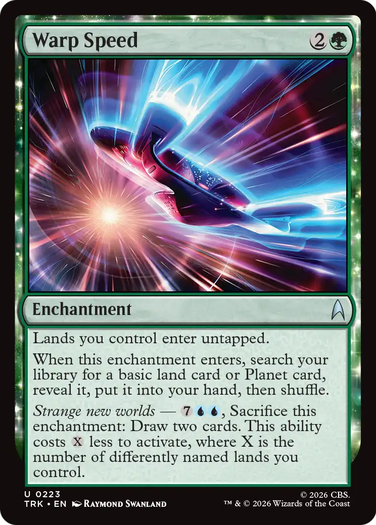 Warp Speed (TRK) - Foil