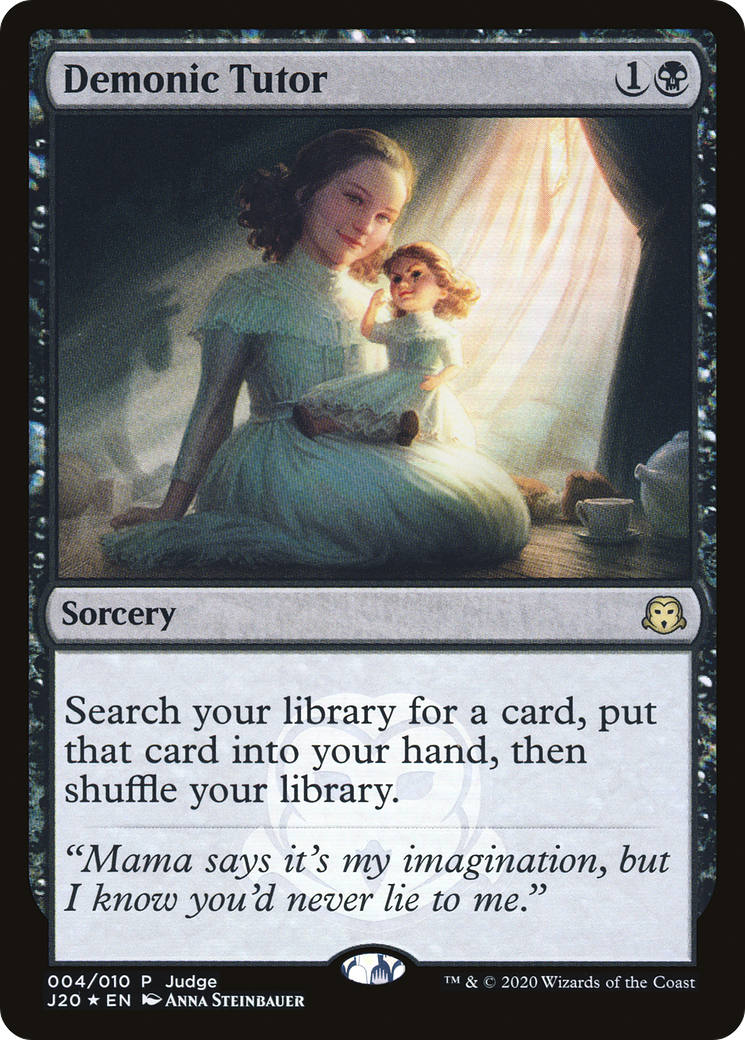 Demonic Tutor (004) (Judge) - Foil