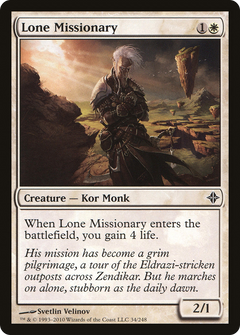 Lone Missionary - Foil