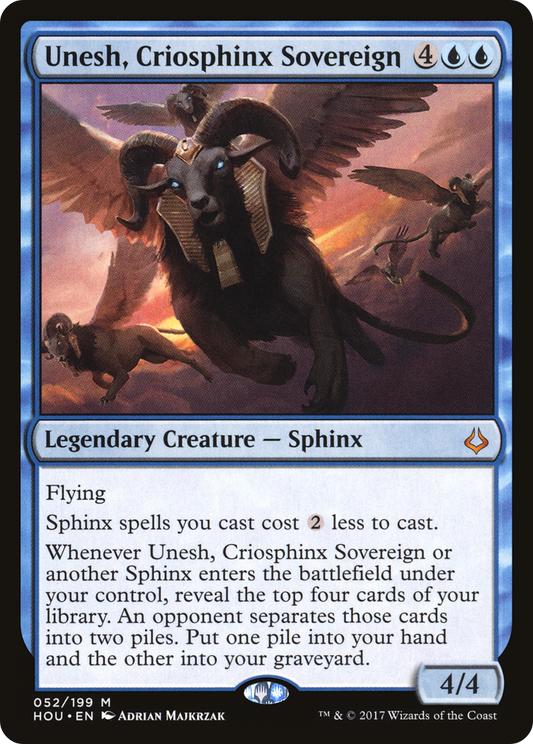 Unesh, Criosphinx Sovereign - Foil