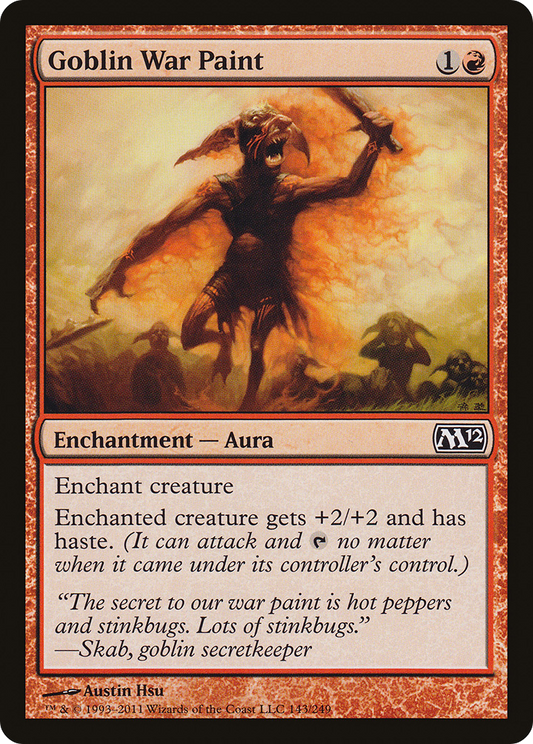 Goblin War Paint - Foil