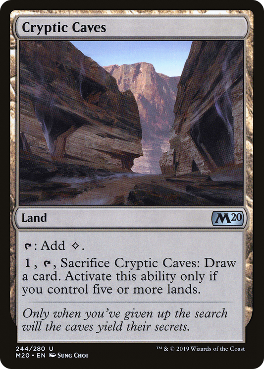 Cryptic Caves - Foil