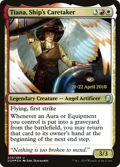 Tiana, Ship's Caretaker (208) (Prerelease) - Foil