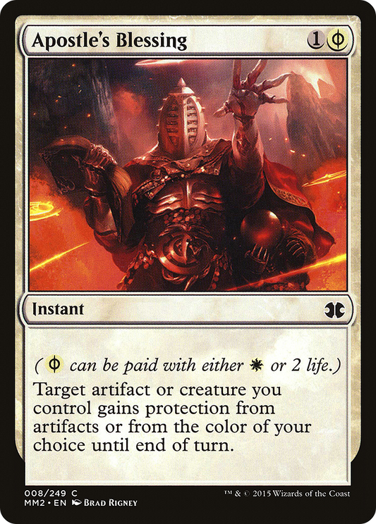 Apostle's Blessing - Foil
