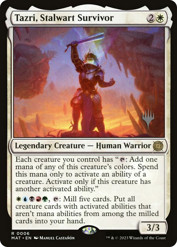 Tazri, Stalwart Survivor (0006) (Promo Pack)