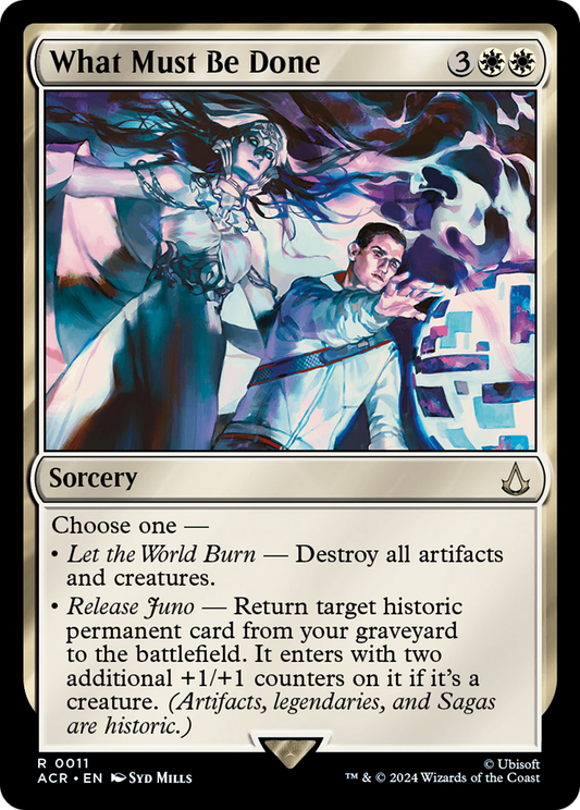What Must Be Done - Foil