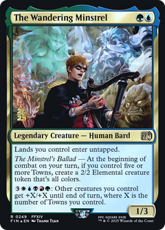 The Wandering Minstrel (0249) (Prerelease) - Foil