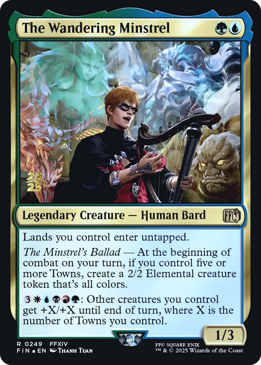The Wandering Minstrel (0249) (Prerelease) - Foil