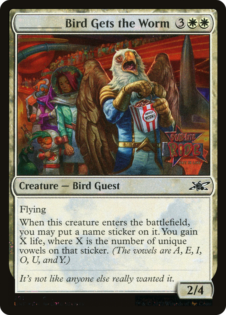 _____ Bird Gets the Worm (291) - Galaxy Foil