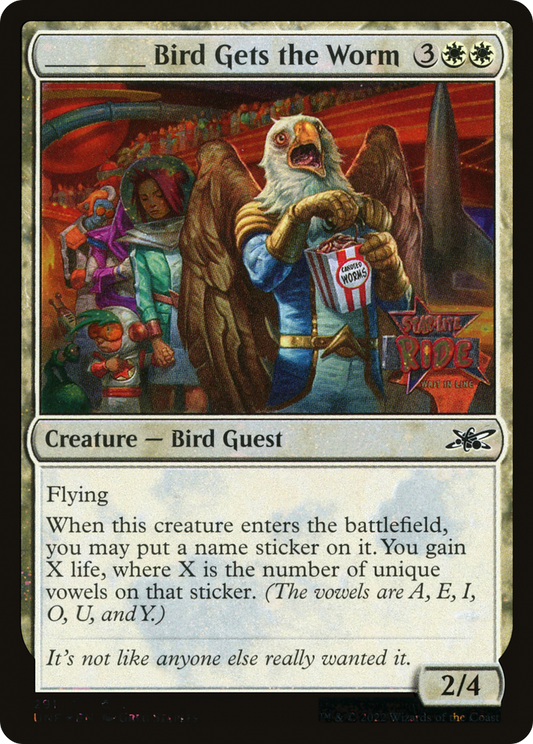 _____ Bird Gets the Worm (291) - Galaxy Foil