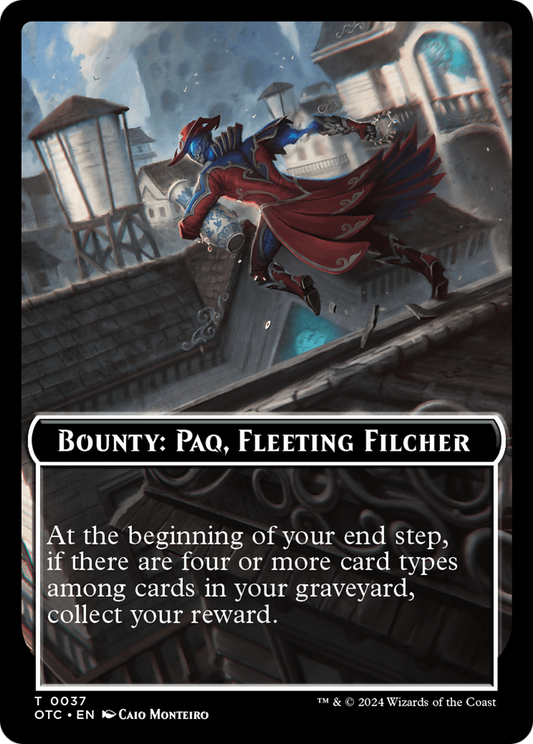 Bounty: Paq, Fleeting Filcher (0037) (TOTC)