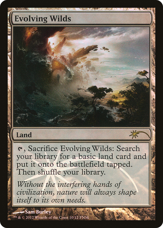 Evolving Wilds (010) (FNM) - Foil